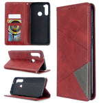Geometric Pattern Stand Leather Card Holder Case for Xiaomi Redmi Note 8T