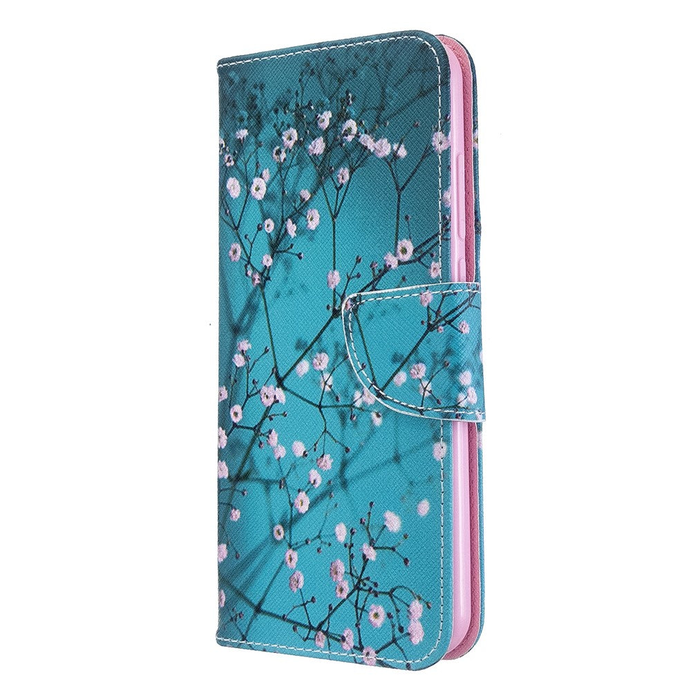 Pattern Printing Leather Wallet Case for Xiaomi Redmi Note 8T