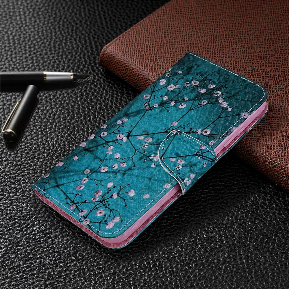 Pattern Printing Leather Wallet Case for Xiaomi Redmi Note 8T
