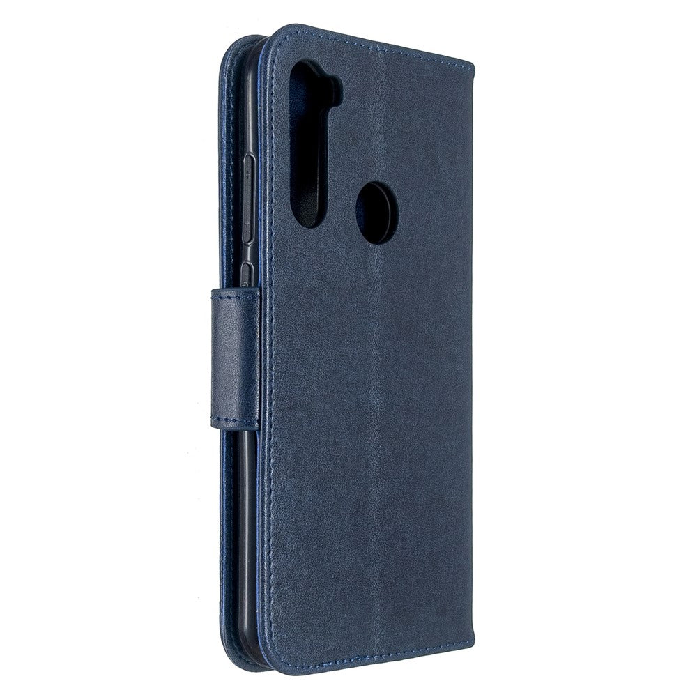 Imprint Butterfly Wallet Leather Stand Case for Xiaomi Redmi Note 8T