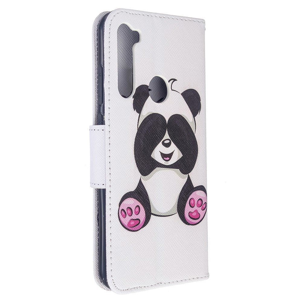 Pattern Printing Wallet Leather Flip Phone Cover for Xiaomi Redmi Note 8T