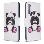 Pattern Printing Wallet Leather Flip Phone Cover for Xiaomi Redmi Note 8T