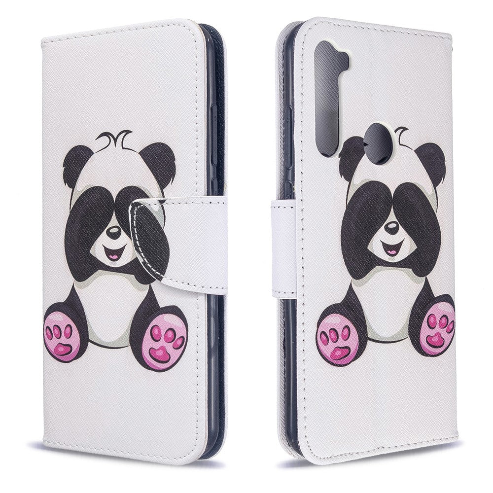 Pattern Printing Wallet Leather Flip Phone Cover for Xiaomi Redmi Note 8T