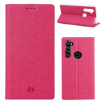 VILI DMX Cross Texture Stand Leather Case with Card Slot for Xiaomi Redmi Note 8T