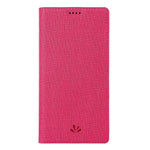 VILI DMX Cross Texture Stand Leather Case with Card Slot for Xiaomi Redmi Note 8T
