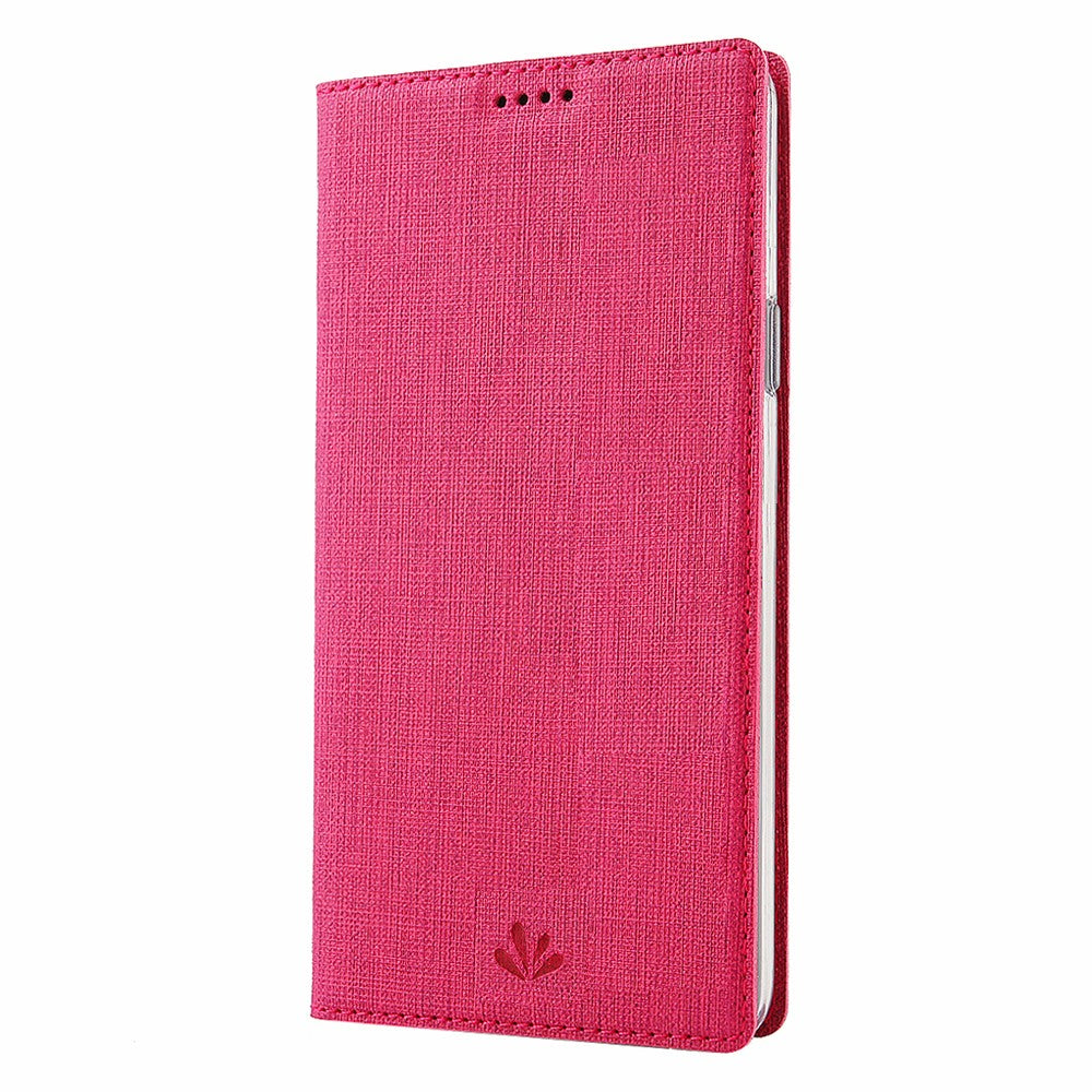 VILI DMX Cross Texture Stand Leather Case with Card Slot for Xiaomi Redmi Note 8T