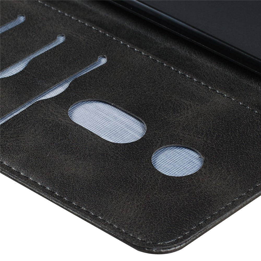 For Xiaomi Redmi Note 8T PU Leather Cases with Zipper Pocket Wallet Phone Cover Stand