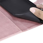 For Xiaomi Mi CC9 Pro / Mi Note 10 / Mi Note 10 Pro Case Solid Color Leather Mobile Cover Wallet Stand with Strap