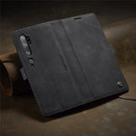 CASEME 013 Series Auto-absorbed Leather Wallet Case for Xiaomi Mi CC9 Pro/Mi Note 10 Pro/Mi Note 10