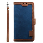 Vintage Splicing Style Wallet Stand Leather Phone Cover for Xiaomi Redmi Note 8T