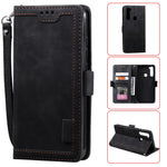 Vintage Splicing Style Wallet Stand Leather Phone Cover for Xiaomi Redmi Note 8T