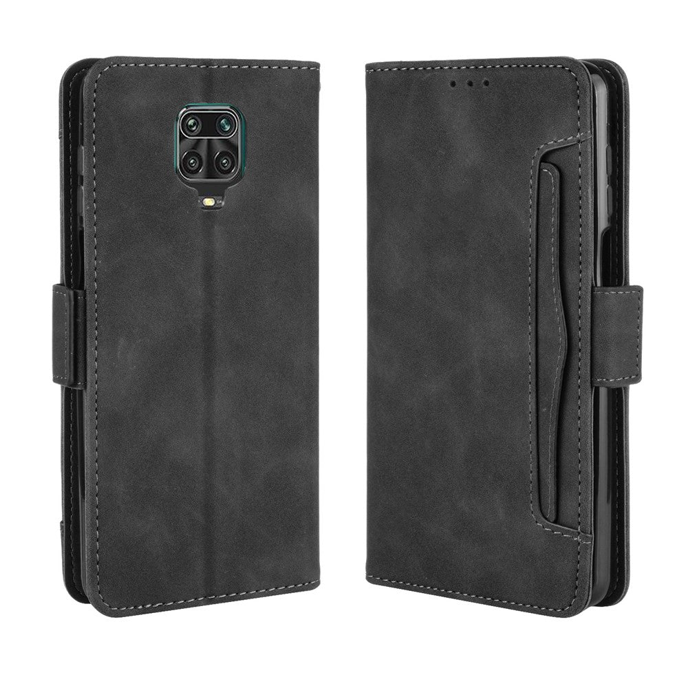 With Wallet Stand Design Anti-Drop Leather Phone Case for Xiaomi Redmi Note 9S/Redmi Note 9 Pro/Redmi Note 9 Pro Max