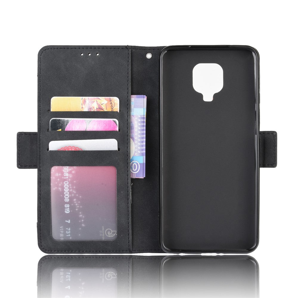 With Wallet Stand Design Anti-Drop Leather Phone Case for Xiaomi Redmi Note 9S/Redmi Note 9 Pro/Redmi Note 9 Pro Max