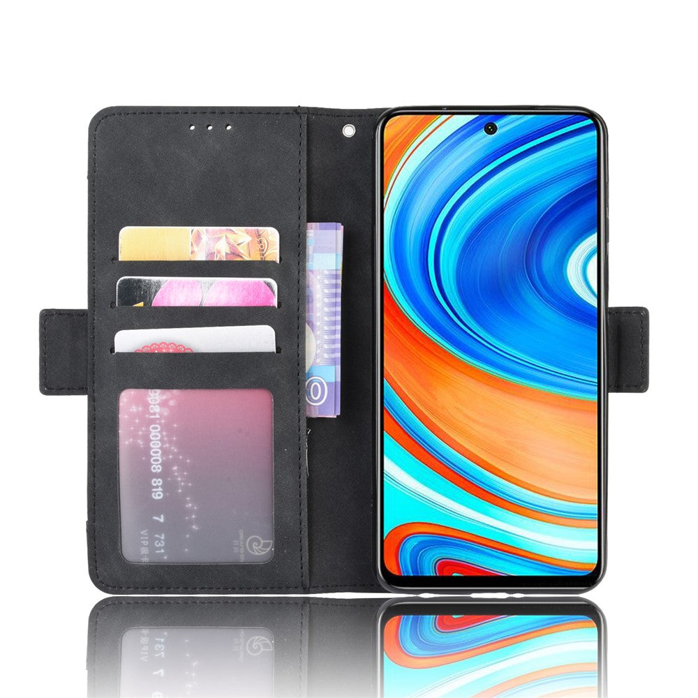 With Wallet Stand Design Anti-Drop Leather Phone Case for Xiaomi Redmi Note 9S/Redmi Note 9 Pro/Redmi Note 9 Pro Max