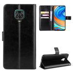 Crazy Horse Surface Leather Phone Case for Xiaomi Redmi Note 9S/Redmi Note 9 Pro/Redmi Note 9 Pro Max