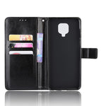 Crazy Horse Surface Leather Phone Case for Xiaomi Redmi Note 9S/Redmi Note 9 Pro/Redmi Note 9 Pro Max