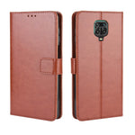 Crazy Horse Surface Leather Phone Case for Xiaomi Redmi Note 9S/Redmi Note 9 Pro/Redmi Note 9 Pro Max