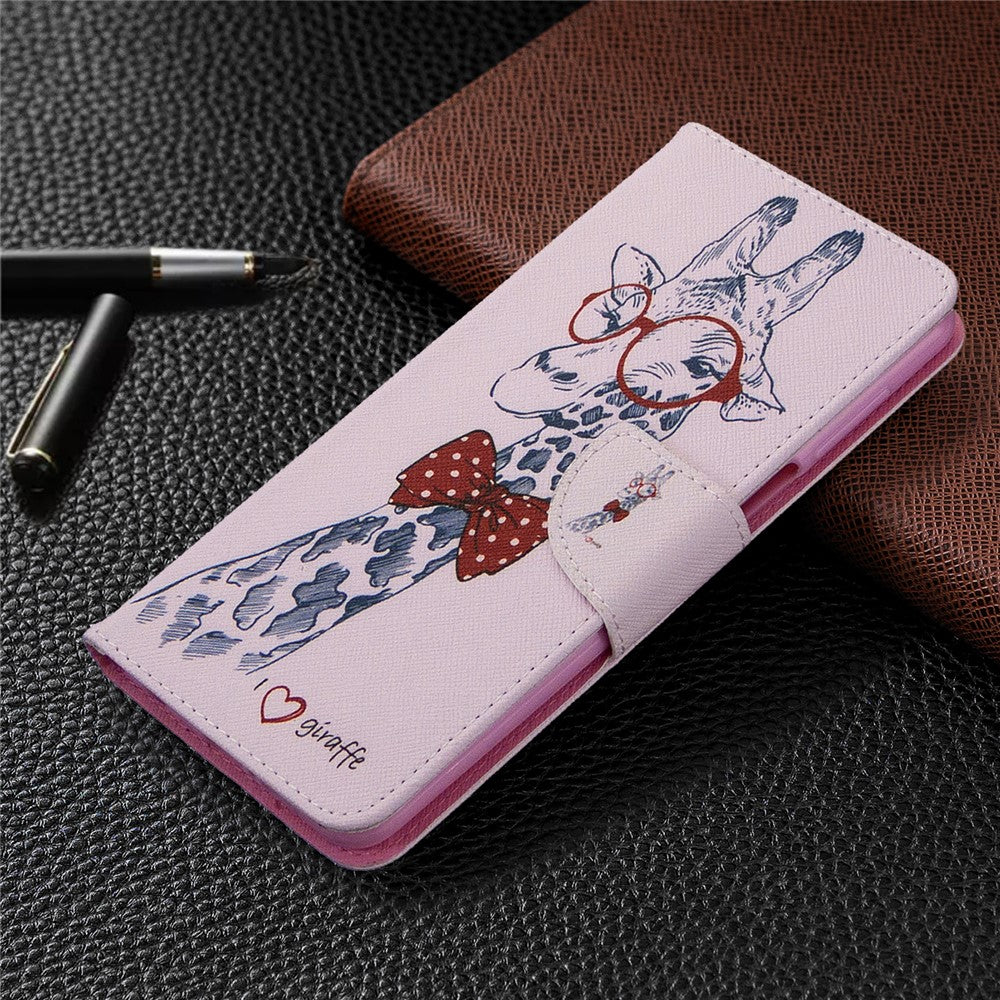 Pattern Printing Leather Wallet Protective Case for Xiaomi Redmi Note 9 Pro Max/Note 9 Pro/Note 9S