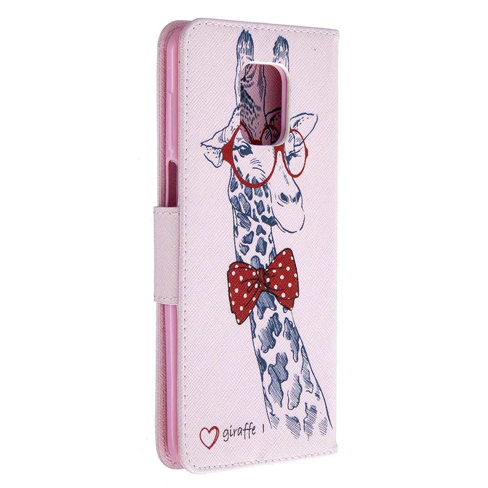 Pattern Printing Leather Wallet Protective Case for Xiaomi Redmi Note 9 Pro Max/Note 9 Pro/Note 9S