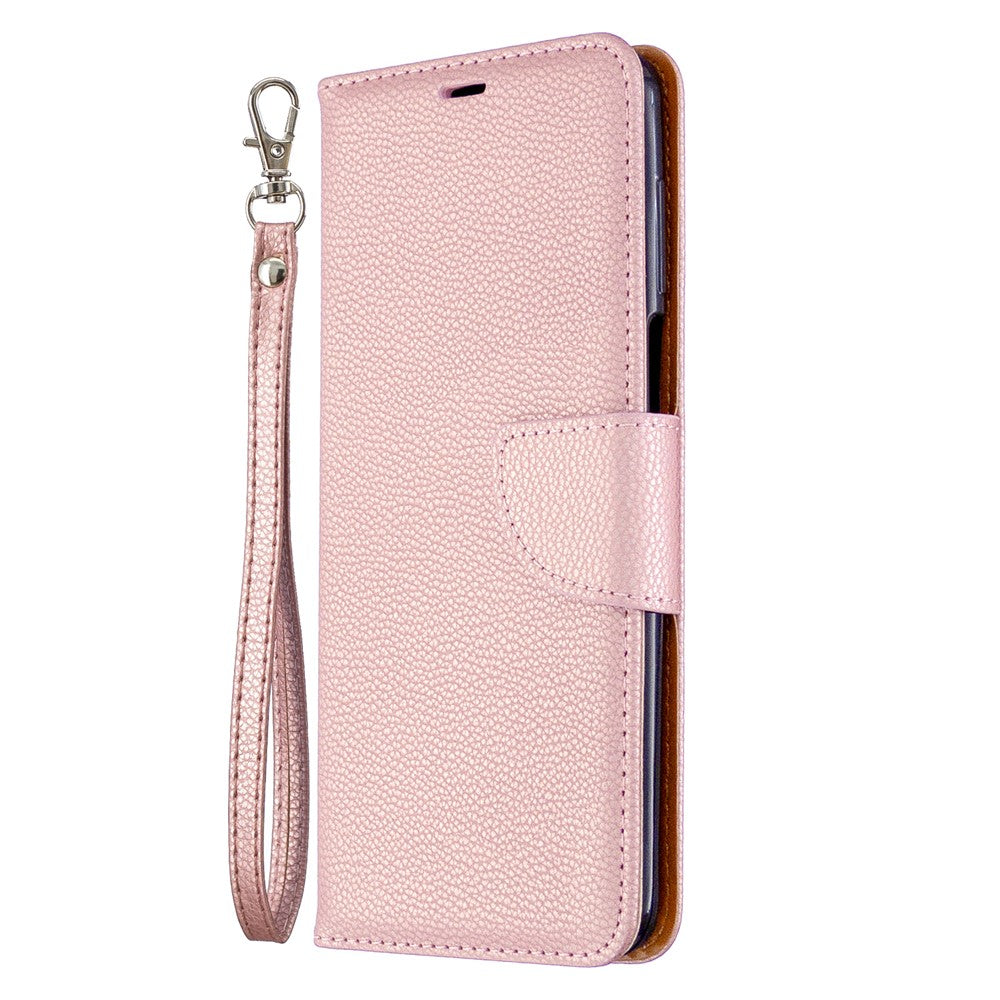 Litchi Skin Wallet Leather Stand Case for Xiaomi Redmi Note 9 Pro Max/Redmi Note 9S/Redmi Note 9 Pro