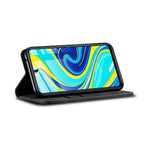 Jeans Cloth Leather Wallet Cell Phone Cover for Xiaomi Redmi Note 9 Pro/9 Pro Max/9S