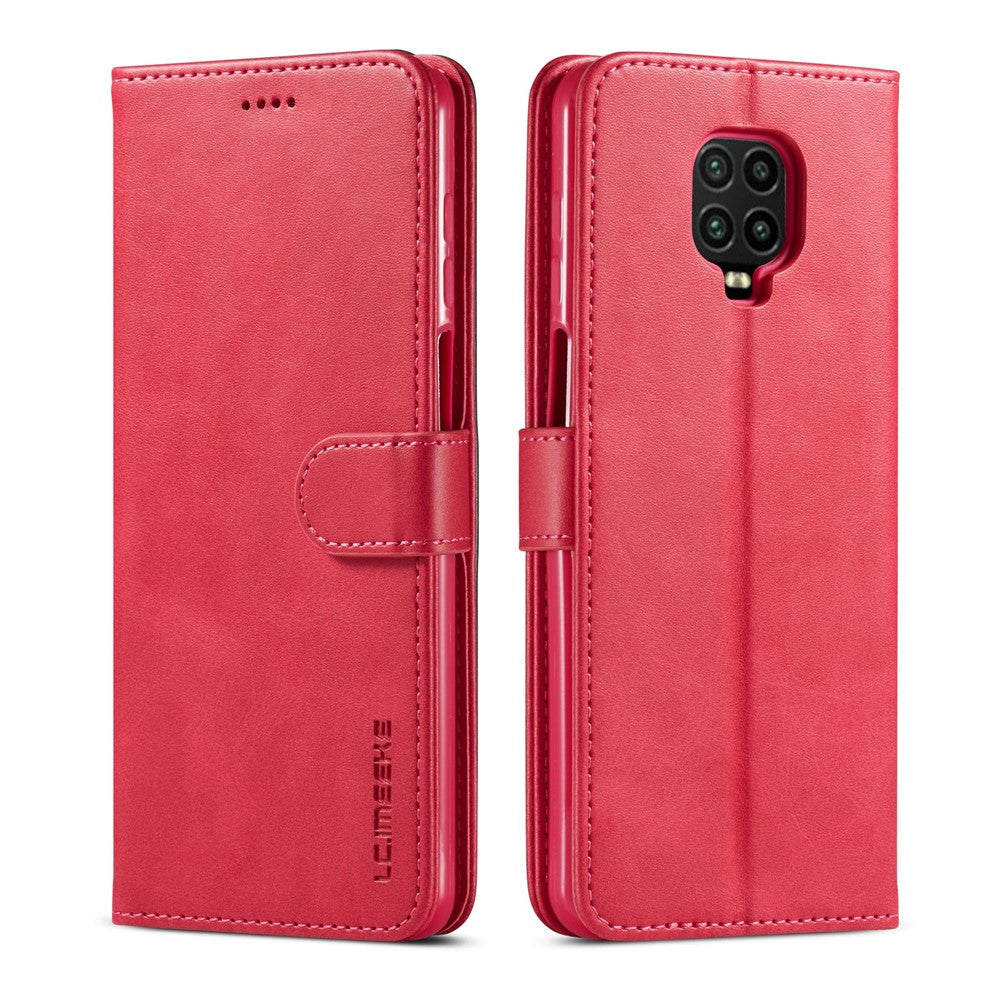 LC.IMEEKE Leather Wallet Case for Xiaomi Redmi Note 9 Pro/Note 9 Pro Max/Note 9S