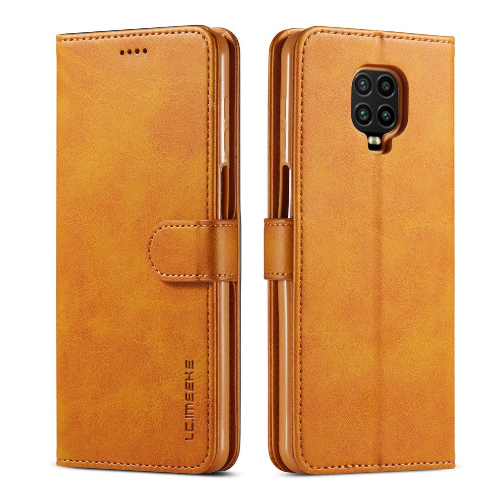 LC.IMEEKE Leather Wallet Case for Xiaomi Redmi Note 9 Pro/Note 9 Pro Max/Note 9S