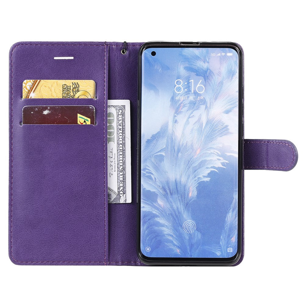 KT Leather Series-2 Leather Stand Case with Card Slots for Xiaomi Mi 10/Mi 10 Pro