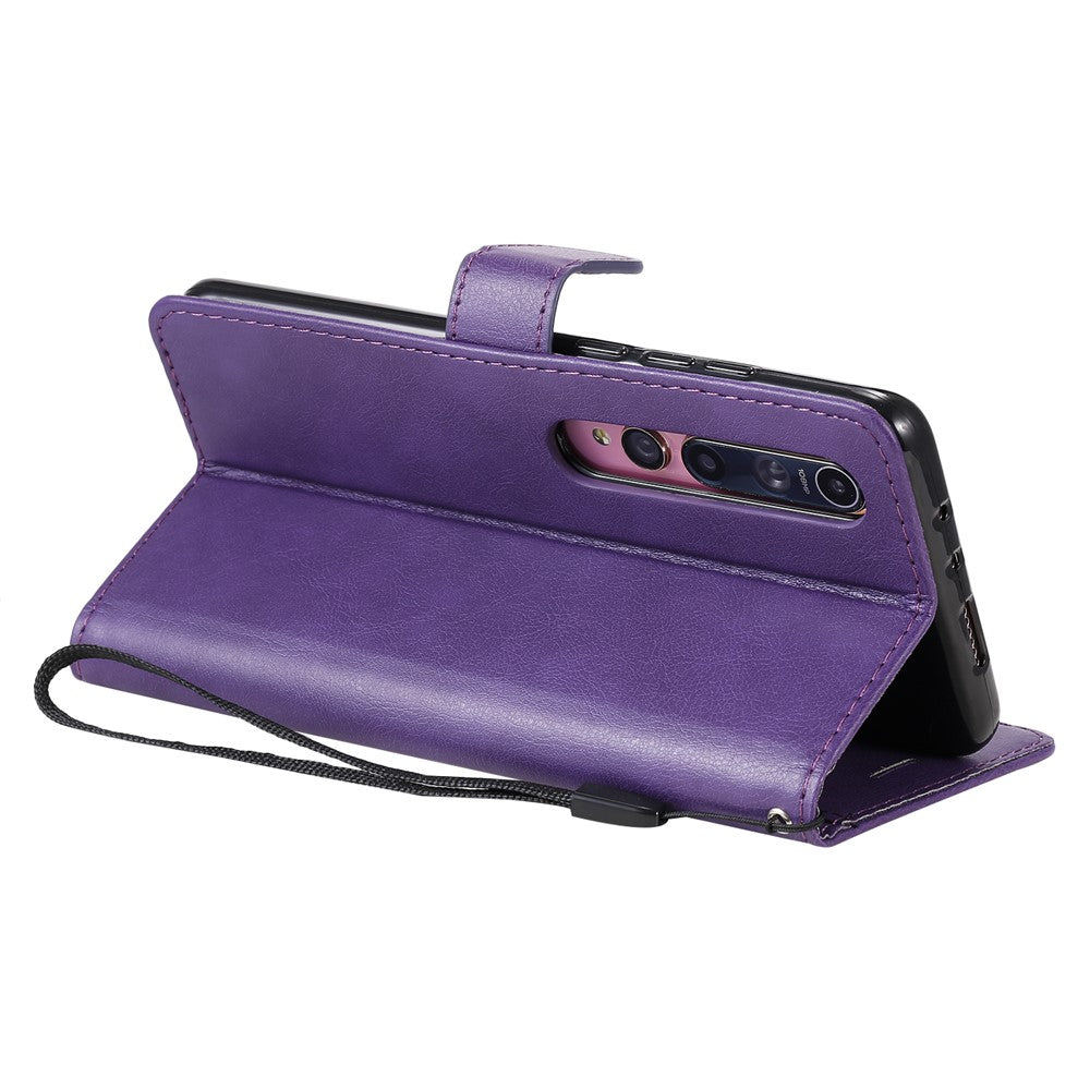 KT Leather Series-2 Leather Stand Case with Card Slots for Xiaomi Mi 10/Mi 10 Pro