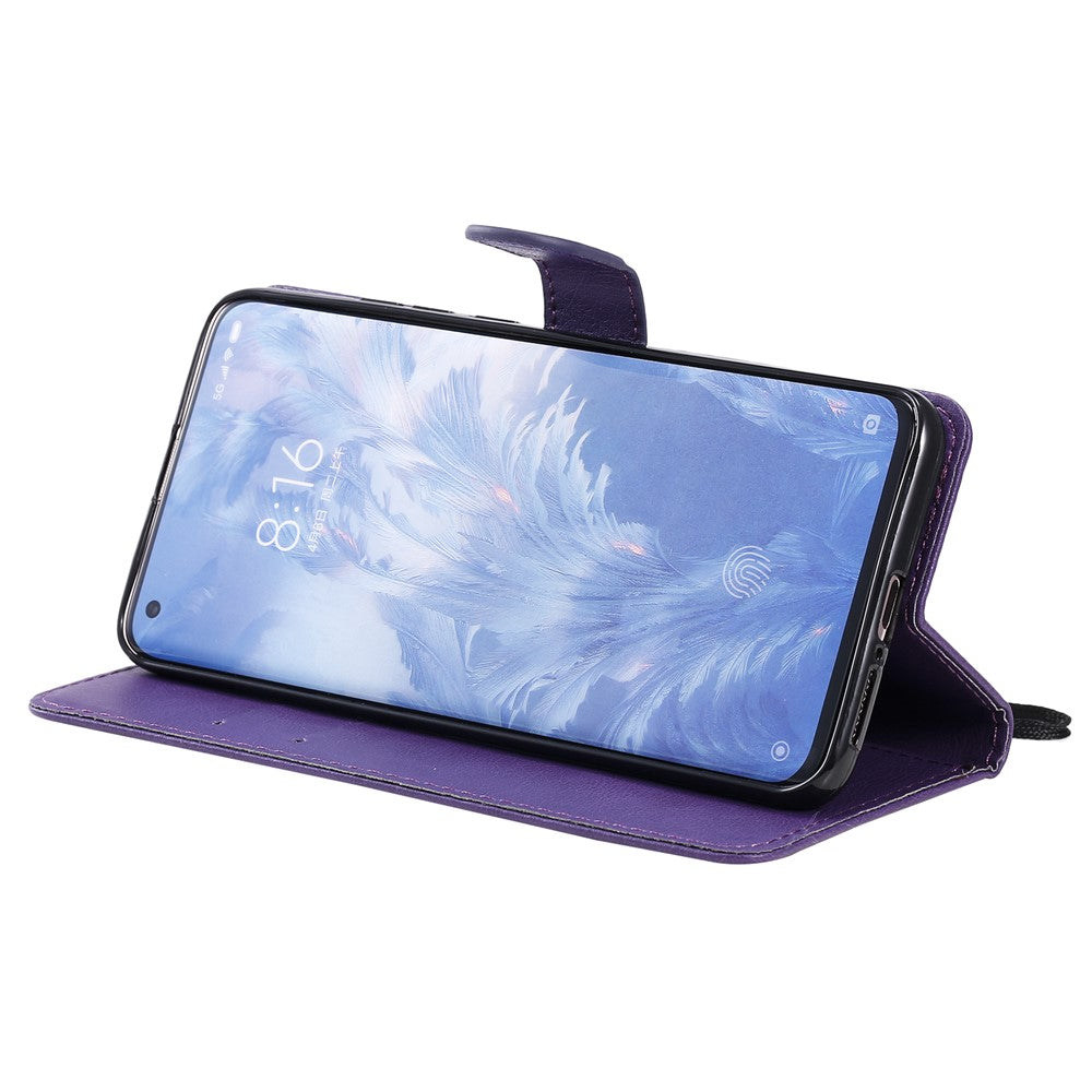 KT Leather Series-2 Leather Stand Case with Card Slots for Xiaomi Mi 10/Mi 10 Pro