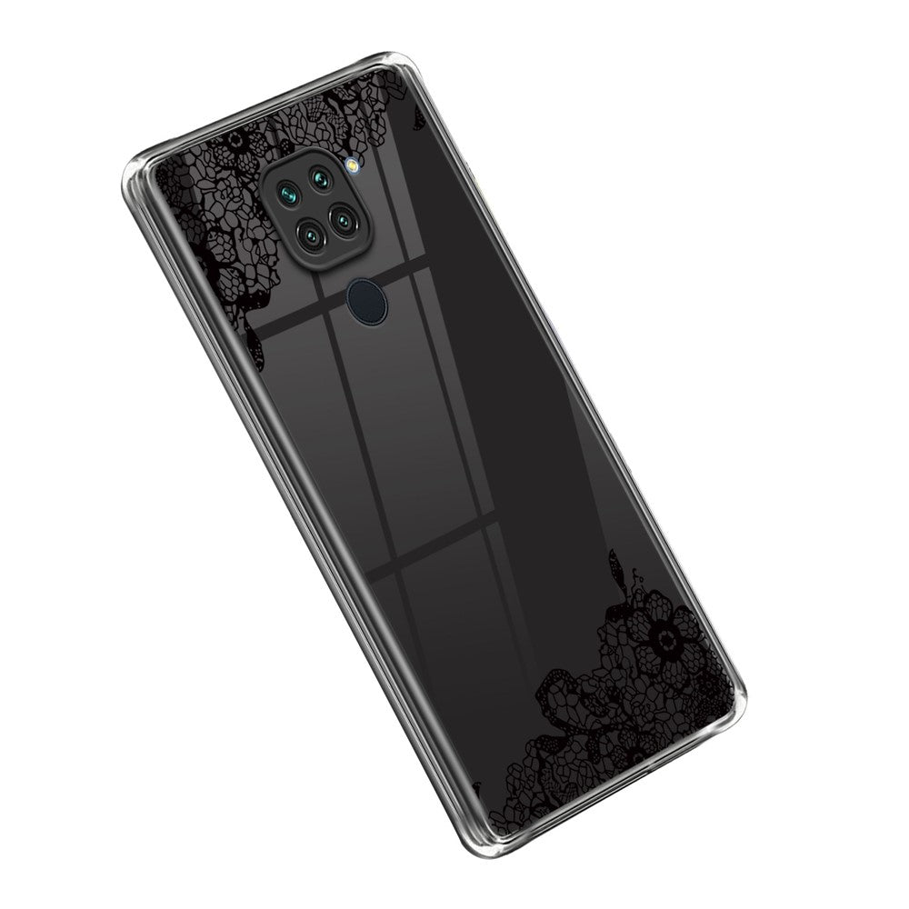 Pattern Printing TPU Case Phone Cover for Xiaomi Redmi Note 9/Redmi 10X 4G