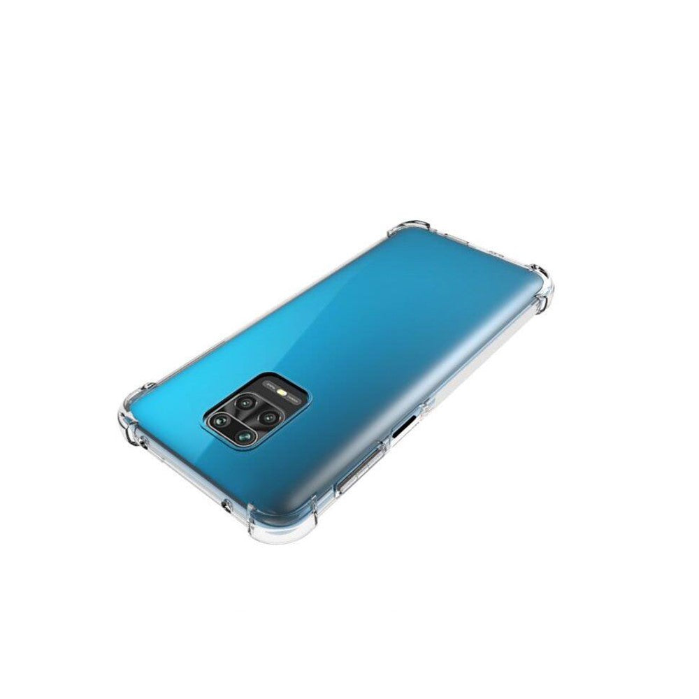 Transparent Shockproof Anti-slip TPU Phone Case for Xiaomi Poco M2 Pro/Redmi Note 9 Pro Max/Note 9 Pro/Note 9S