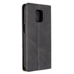 Geometric Pattern Auto-Absorbed Leather Shell Case for Xiaomi Redmi Note 9 Pro / Note 9 Pro Max / Note 9S