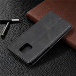 Geometric Pattern Auto-Absorbed Leather Shell Case for Xiaomi Redmi Note 9 Pro / Note 9 Pro Max / Note 9S