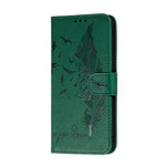 Imprint Feather Pattern Litchi Skin Leather Wallet Case for Xiaomi Redmi Note 9S / Note 9 Pro Max / Note 9 Pro