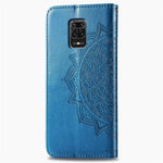 Embossed Mandala Flower Leather Case with Wallet Stand for Xiaomi Redmi Note 9 Pro / Note 9 Pro Max / Note 9S