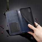 Auto-absorbed Retro Leather Shell Stand Wallet Case for Xiaomi Mi 10 Lite 5G/10 Youth 5G