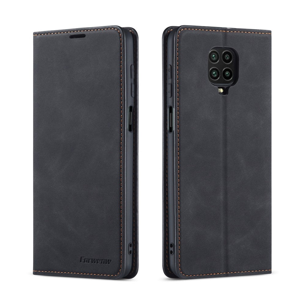 FORWENW Fantasy Series Silky Touch Leather Case for Xiaomi Redmi Note 9 Pro/Note 9 Pro Max/Note 9S