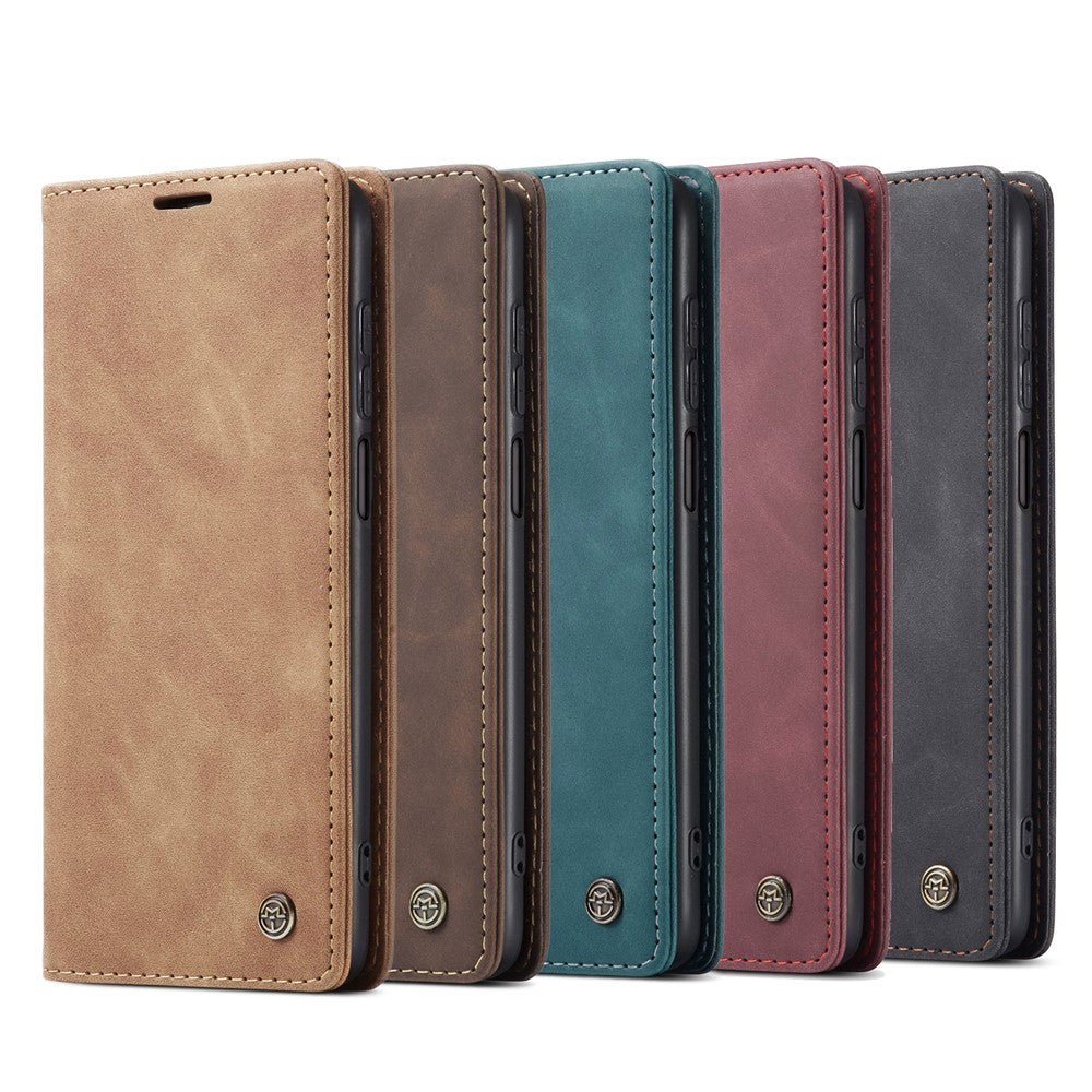 CASEME 013 Series Auto-absorbed Leather Wallet Case for Xiaomi Redmi Note 9 Pro/Note 9 Pro Max/Note 9S