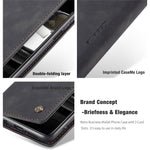 CASEME 013 Series Auto-absorbed Leather Wallet Case for Xiaomi Redmi Note 9 Pro/Note 9 Pro Max/Note 9S