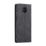 CASEME 013 Series Auto-absorbed Leather Wallet Case for Xiaomi Redmi Note 9 Pro/Note 9 Pro Max/Note 9S