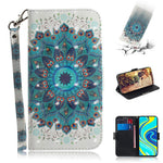 Patterned Light Spot Decor Leather Wallet Case for Xiaomi Redmi Note 9S/Note 9 Pro Max