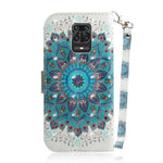 Patterned Light Spot Decor Leather Wallet Case for Xiaomi Redmi Note 9S/Note 9 Pro Max