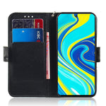 Patterned Light Spot Decor Leather Wallet Case for Xiaomi Redmi Note 9S/Note 9 Pro Max