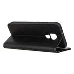 Litchi Grain Split Leather Auto-absorbed Protector Cover for Xiaomi Redmi Note 9 / Redmi 10X 4G