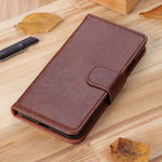 Nappa Skin Split Leather Wallet Shell for Xiaomi Redmi Note 9/Redmi 10X 4G