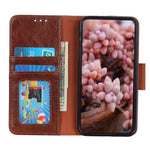 Nappa Skin Split Leather Wallet Shell for Xiaomi Redmi Note 9/Redmi 10X 4G