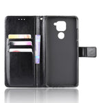 Crazy Horse PU Leather Shell with Wallet Stand for Xiaomi Redmi Note 9/Redmi 10X 4G