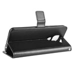 Crazy Horse PU Leather Shell with Wallet Stand for Xiaomi Redmi Note 9/Redmi 10X 4G