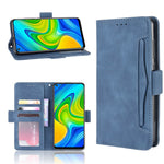 Multiple Card Slots Leather Unique Shell for Xiaomi Redmi Note 9/Redmi 10X 4G